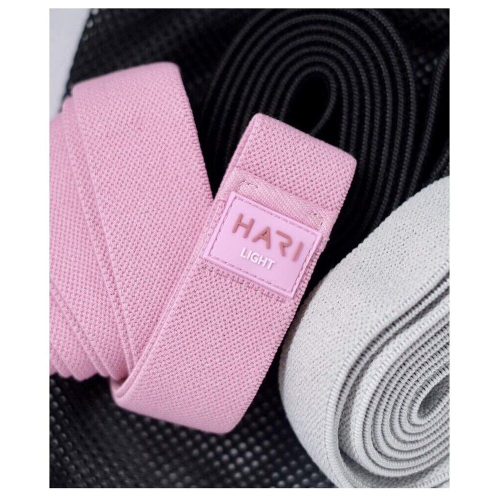 Hari Living Set of 3 Fabric Resistance Body Bands - Long Stretchy Resistance Ban - Picture 4 of 6